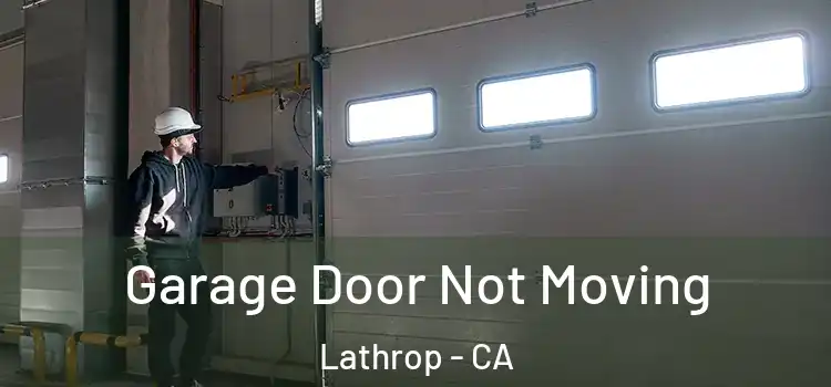  Garage Door Not Moving Lathrop - CA